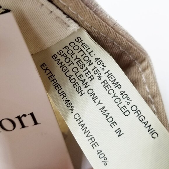 NEW Vuori V1 Embroidery Hat Natural Snapback Dad Hat Unisex Natural Hemp Organic - Picture 13 of 15